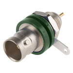 binder, jack Panel Mount BNC Connector, 75Ω, Solder Termination, Straight Body
