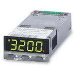 CAL 3200 PID Temperature Controller, 48 x 24 (1/32 DIN)mm, 2 Output Relay, 24 V ac/dc Supply Voltage