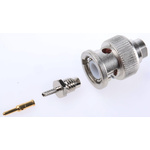 Telegartner, Plug Cable Mount BNC Connector, 50Ω, Crimp Termination, Straight Body