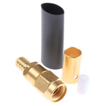 Radiall, Plug Cable Mount SMA Connector, 50Ω, Crimp Termination, Straight Body