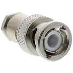 Radiall, Plug Cable Mount BNC Connector, 50Ω, Clamp Termination, Straight Body