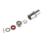 Radiall, jack Cable Mount BNC Connector, 50Ω, Clamp Termination, Straight Body