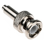 Radiall, Plug Cable Mount BNC Connector, 75Ω, Crimp Termination, Straight Body
