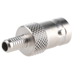 Radiall, jack Cable Mount BNC Connector, 50Ω, Crimp Termination, Straight Body