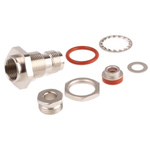 Radiall, jack Panel Mount TNC Connector, 50Ω, Straight Body
