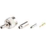 Radiall, Plug Cable Mount TNC Connector, 50Ω, Crimp Termination, Straight Body