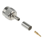 Radiall, Plug Cable Mount TNC Connector, 50Ω, Crimp Termination, Straight Body