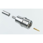 Radiall, Plug Cable Mount QMA Connector, 50Ω, Crimp Termination, Straight Body