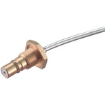 Huber+Suhner, jack Panel Mount QMA Connector, 50Ω, Crimp Termination, Straight Body