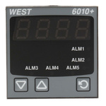 West Instruments P6010-2110-000 , LED Digital Panel Multi-Function Meter for RTD, Thermocouples, 45mm x 45mm