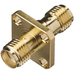 Yuetsu, jack Flange Mount SMA Connector, Solder Termination, Straight Body