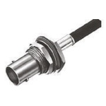 TE Connectivity, jack Panel Mount BNC Connector, 75Ω, Crimp Termination, Straight Body