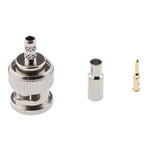 Amphenol, Plug Cable Mount BNC Connector, 75Ω, Crimp Termination, Straight Body