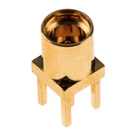 Amphenol, jack Through Hole MMCX Connector, 50Ω, Solder Termination, Straight Body