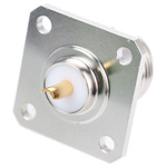 Amphenol, jack Panel Mount N Connector, 50Ω, Solder Termination, Straight Body
