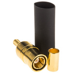 Amphenol, Plug Cable Mount SMB Connector, 50Ω, Crimp Termination, Straight Body