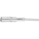 IMS, jack Cable Mount SSMB Connector, 50Ω, Crimp, Solder Termination, Straight Body