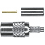 TE Connectivity, Plug Cable Mount SMB Connector, 50Ω, Crimp Termination, Straight Body