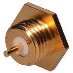 Huber+Suhner, jack Panel Mount MMBX Connector, 50Ω, Straight Body