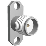 TE Connectivity, jack Flange Mount SMA Connector, Solder Termination, Straight Body