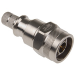 Amphenol RF, Plug Cable Mount N Connector, 50Ω, Crimp Termination, Straight Body