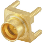 Rosenberger, Plug PCB Mount SMP Connector, 50Ω, Solder Termination, Straight Body