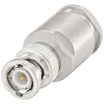 Rosenberger BNC Series, Plug Cable Mount BNC Connector, 50Ω, Clamp Termination, Straight Body