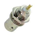 Cinch Connectors, jack Panel Mount BNC Connector, 50Ω, Solder Termination, Straight Body