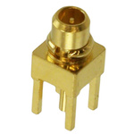 Molex 73415 Series, Plug PCB Mount MMCX Connector, 50Ω, Solder Termination, Straight Body
