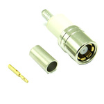 Interface Connectors 2100 Series, jack Cable Mount Type 43 Connector, 75Ω, Crimp Termination, Straight Body