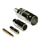 COAX Connectors, jack Cable Mount BNC Connector, 75Ω, Crimp Termination, Straight Body