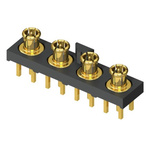 Samtec GRF1-J Series, jack PCB Mount MMCX Connector, 50Ω, Through Hole Termination, Straight Body