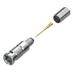 Samtec HD-BNC Series, Plug Cable Mount BNC Connector, 75Ω, Crimp Termination, Straight Body