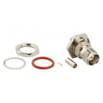 Amphenol RF, jack Cable Mount TNC Connector, 50Ω, Crimp Termination, Straight Body