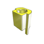 Samtec MCX Series, jack Through Hole MCX Connector, 50Ω, Solder Termination, Straight Body