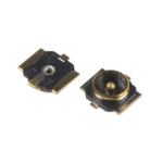 Hirose, Plug PCB Mount UHF Connector, 50Ω, SMT Termination, Right Angle Body