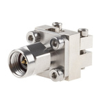 Cinch SMK Series, Plug SMA Connector, 50Ω, Solder Termination, Straight Body