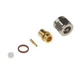 Cinch SMK Series, Plug Cable Mount SMA Connector, 50Ω, Solder Termination, Straight Body