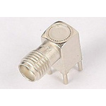 Molex, jack PCB Mount SMA Connector, 50Ω, Solder Termination, Right Angle Body