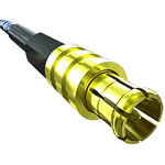 Samtec MCX7 Series, Plug Cable Mount MCX Connector, 75Ω, Solder Termination, Straight Body
