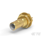 TE Connectivity, jack Cable Mount MCX Connector, 50Ω, Crimp Termination, Straight Body