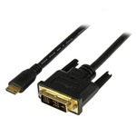 Startech 1920 x 1200 - Mini HDMI to DVI-D Cable, Male to Male- 3m