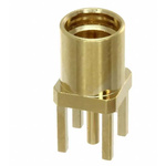 Samtec, jack Through Hole MMCX Connector, 50Ω, Through Hole Termination, Straight Body