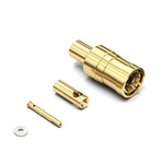 Wurth Elektronik WR-SMB Series, Plug Cable Mount SMB Connector, 50Ω, Crimp Termination, Straight Body