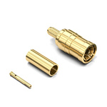 Wurth Elektronik WR-SMB Series, Plug Cable Mount SMB Connector, 50Ω, Crimp Termination, Straight Body