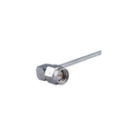 Huber+Suhner 16_SMA-50-2-53/119_NH Series, Plug Cable Mount SMA Connector, Solder Termination, Right Angle Body
