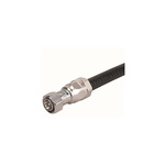 Huber+Suhner 11_4310-50-12-X2/033_-E Series, Plug Cable Mount, 50Ω, Clamp Termination, Straight Body