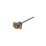 Huber+Suhner 25_BMA-N50-2-13/119_NE Series, jack Flange Mount BMA Connector, 50Ω, Solder Termination, Straight Body