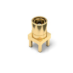 Wurth Elektronik WR-SMB Series, Plug Through Hole SMB Connector, Solder Termination, Straight Body