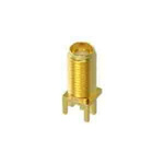 Molex 73251 Series, jack PCB Mount SMA Connector, 50Ω, Edge Mount Termination, Straight Body